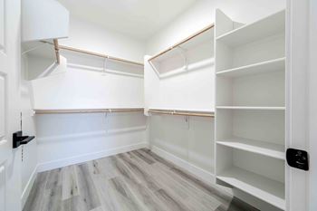 Oversized closets